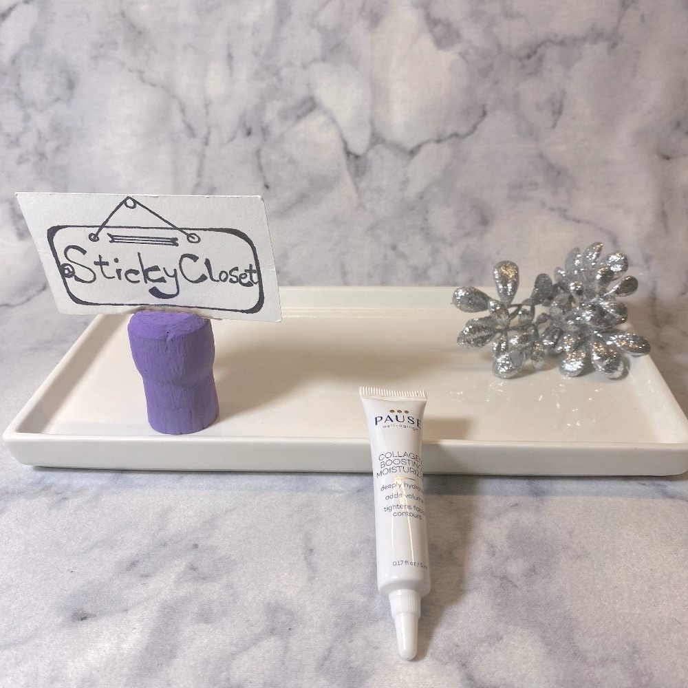 Pause well-aging Collagen Boosting Moisturizer, Collagen, Wrinkle, NEW -Mini 5ml